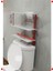 Klozet Üstü Banyo Düzenleyici Raf - Siyah, Çok Amaçlı 2