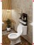 Klozet Üstü Banyo Düzenleyici Raf - Siyah, Çok Amaçlı 4