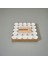 50'li Tealight Mum - Beyaz - 3,8 cm 3