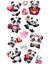 Panda Telefon Laptop Notebook Tablet Defter Matara Stiker Etiket ST2168 1