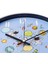 Slim Uzay Çocuk Odası Saati - Mavi - 30 cm 3