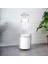 Yedekli Wc Kağıtlığı ve Çöp Kovası - Beyaz 2