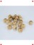 17MM Delikli Ahşap Boncuk Seti (10 Adet) 1