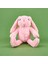 Soft Tavşan Figürlü Yastık - Pembe - 25X35 cm 1