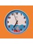 Slim Deniz Çocuk Odası Duvar Saati - Mavi - 30 cm 2