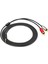 3.5mm AUX to 2 RCA Ses Kablosu 2 Metre 7