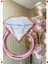 Rose Gold Yüzük Şekilli Folyo Balon - Bride To Be 3