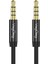 3.5mm Jack Trrs Hi-Fi Aux Mikrofon ve Ses Kablosu 2 Metre 1