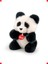 Yumuşak Panda Peluş Oyuncak - 24 cm 1