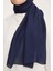 Trend Lacivert Düz Renk Pırıltı Şal 2 - 23048 2