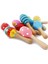 Renkli Ahşap Marakas 3