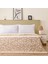 Soft Sprig Pamuklu Çift Kişilik Battaniye - Bej - 200X220 cm 1