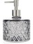 Design Kristal Cam Sıvı Sabunluk - Füme 2