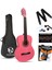 Luca C-180PK Pembe Klasik Gitar Seti 4/4 Sap Ayarlı 1