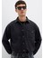 Aidan Mavi Black Antrasit Jean Gömlek 0210588-85622 12