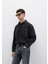 Aidan Mavi Black Antrasit Jean Gömlek 0210588-85622 13