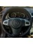 Dikişli Direksiyon Kılıfı Karbon / Noktalı Deri Siyah Dikişli Corsa D Vectra C Astra H Için 1