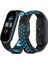 Newface Xiaomi Mi Band 6 Spor Delikli Kordon - Siyah-Mavi 1