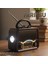 BK-7082BTS Solar Şarjlı Retro Tasarım Radyo - Bluetooth, Usb/tf Kart Girişli, El Fenerli (17X13X8 Cm) 1