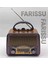 BK-7082BTS Solar Şarjlı Retro Tasarım Radyo - Bluetooth, Usb/tf Kart Girişli, El Fenerli (17X13X8 Cm) 5