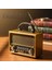 RT-675 Retro Tasarımlı Dünya Alıcısı Fm/am/sw 3 Bant Radyo, Bluetooth Hoparlör, Usb/tf Mp3 1