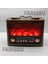 RT-733 Şömine Görünümlü Nostaljik Bluetoothlu Radyo - Usb/tf/mp3 Destekli Şarjlı Müzik Kutusu 7