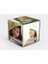 Kübik Fotoğraf Çerçevesi + Yapışkanlı Kara Tahta Sticker - 2li Set YTR890 4