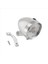 Bisiklet Aksesuarı Ön Işık Braketi Vintage 3led Far (Gümüş) (Yurt Dışından) 3