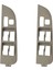 2x Araç Sürücü Tarafı Ana Güç Kapı Penceresi Switch Toyota Corolla Için Çerçeve Trim 1998-2002 74232-02060-C0 Bej (Yurt Dışından) 1
