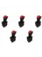 5x Forward Stop Geri Dpdt 6pin Mandal Slayt Rocker Switch KCD4-604-6P Araç Anahtarı (Yurt Dışından) 1