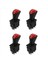 4x Forward Stop Geri Dpdt 6pin Mandal Slayt Rocker Switch KCD4-604-6P Araç Anahtarı (Yurt Dışından) 1