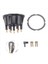 Distribütör Kapağı ve Rotor Kiti Ateşleme 815407Q5 815407A2 Mercruiser V6 4 3 6 Silindirler (Yurt Dışından) 3