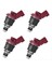 4pcs Nissan Maxima Için Yakıt Enjektör Nozumu 1992-1999 Infiniti I30 96-99 3 0l 16600-96E00 Otomobil Motoru (Yurt Dışından) 1