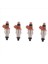 4pcs INP-060 INP060 BDH182 Dodge Mitsubishi Için Yakıt Enjektörü 1 5l 1 8l 2 5l (Yurt Dışından) 1