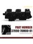 Sol Ön Sürücü Elektrikli Güç Penceresi Anahtarı Cam Kaldırıcı Düğmesi 37990-78M00-01 Suzuki Vitara S-Cross 2015- (Yurt Dışından) 5