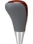 Toyota Corolla Camry/harrier Fortuner Için 2x Ahşap Tahıllı Araç Dişli Vardiyası Düğmesi Crown Land Cruiser Lever Shifter Stick Gri (Yurt Dışından) 2