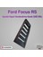 Ford Focus Rs Uyumlu Kaput Havalandırma Kanalı (Sağ-Sol Takım) 1