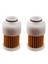 2x Yamaha F50 F60 F75 F90 F115 Yakıt Filtre Elemanları 68V-24563-00-00 (Yurt Dışından) 1