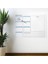 Buffer® Haftalık Planlayıcı Manyetik Duvar Stickerı Takvim 56 cm x 70 cm 2