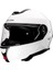 Modüler Çene Açılır Kask Güneş Vizörlü Ece 22.06 Beyaz L 1