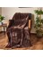 Soft Wellsoft Tv Battaniyesi - Kahverengi - 120X160 cm 1