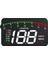 A900 Araba Hud Obd Rpm Metre Kafa Ekran Araç Aksesuarları Çok Display Aksesuarları Dijital Hız Motoru Rpm Su Sıcaklığı (Yurt Dışından) 1