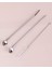 Paslanmaz Metal 2 Li Kaşıklı Pipet Fırça Seti 4