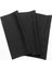 3x Mikrofiber Temizleme Bezi 20X19CM, Siyah Temizleme Bezleri, Dokunmatik Ekran, Akıllı Telefon Ekranı, Gözlük, Dizüstü Bilgisayar, Lens, Ekran Led'i (Yurt Dışından) 1