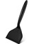 Silikon Spatula Krep Kürek Omlet Spatula Yumurta Balık Krep Mutfak Kazıyıcı Siyah (Yurt Dışından) 1