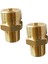 Adet Pirinç Yüksek Basınçlı Yıkayıcı Adaptörü, M22-14MM Dış Dişli x 3/8 Inç Npt Dış Dişli (Yurt Dışından) 5