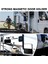 2'li Paket Karavan Kapı Tutucu, Karavan, Römork, Kampçı, Motorlu Ev ve Kargo Römorku Için Manyetik Bagaj Kapı Mandalı Siyah (Yurt Dışından) 5