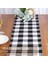 2x Buffalo Check 13X70INCH Siyah Beyaz Ekose Masa Koşucu Parti Noel Etkinlikleri Için Yemek Masa Koşucuları Ev Dekor (Yurt Dışından) 2
