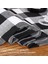 2x Buffalo Check 13X70INCH Siyah Beyaz Ekose Masa Koşucu Parti Noel Etkinlikleri Için Yemek Masa Koşucuları Ev Dekor (Yurt Dışından) 4