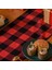2x Buffalo Check 13X70INCH Siyah ve Kırmızı Ekose Masa Koşucu Parti Noel Etkinlikleri Için Yemek Masa Koşucuları Ev Dekor (Yurt Dışından) 3